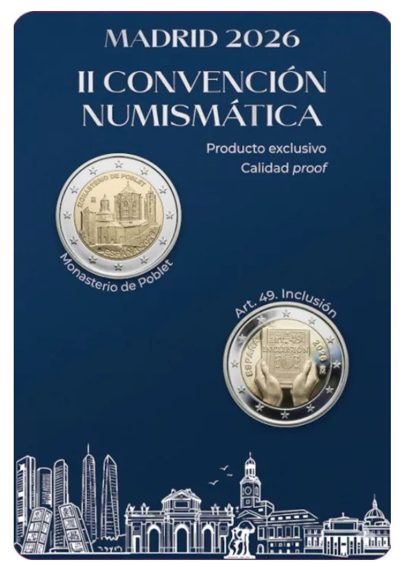 Coincard 2x2 euro España 2026 (Preventa)
