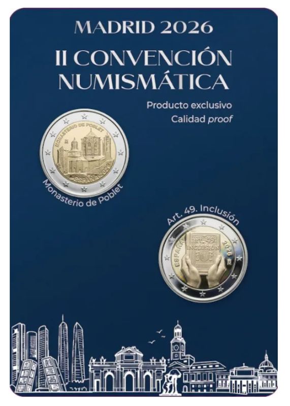 Coincard 2x2 euro España 2026