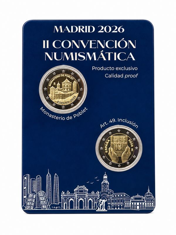 Coincard 2x2 euro España 2026