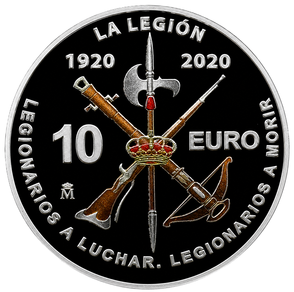 Proof 10 euro España 2020 - Legion