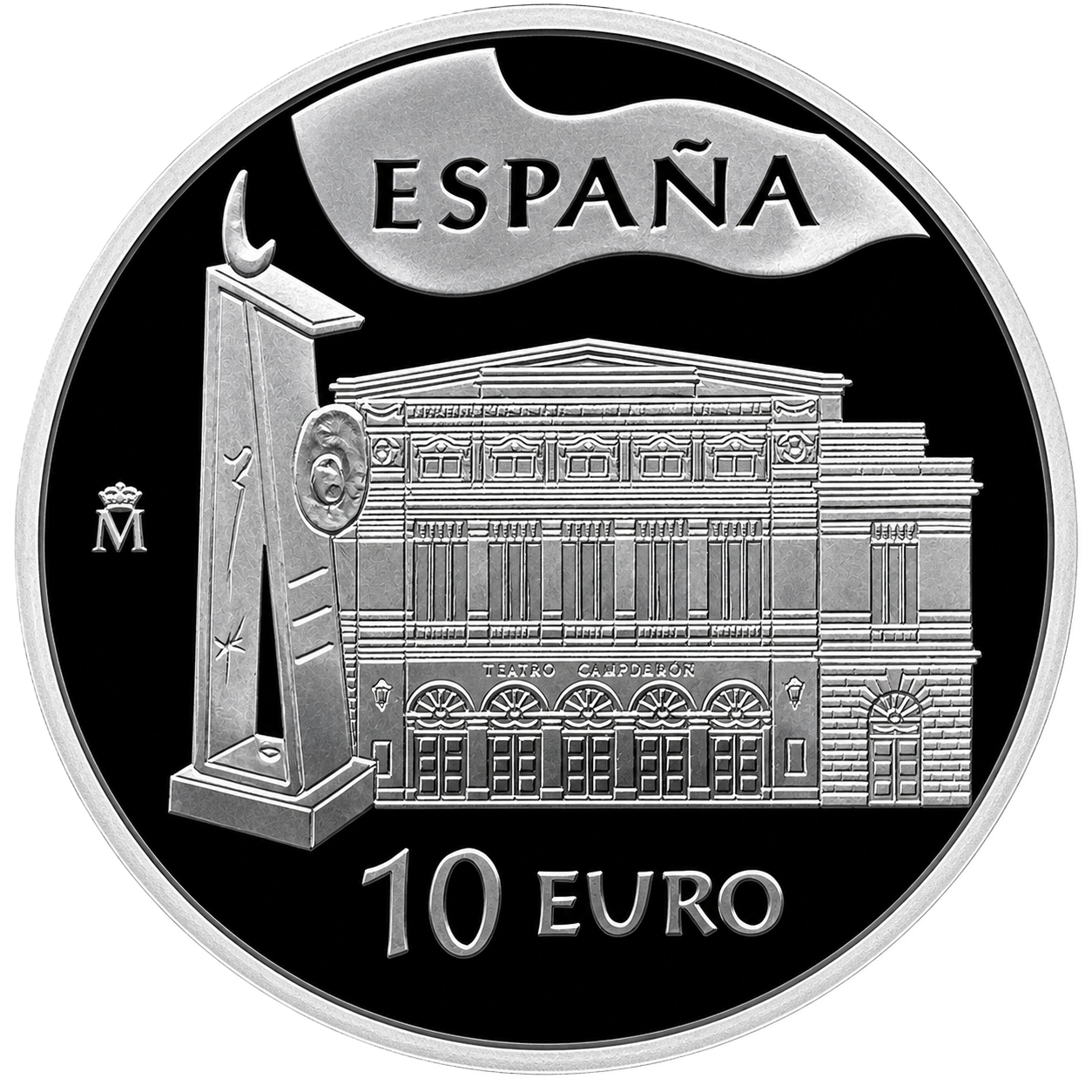 Proof 10 euro España 2005 - XXV Aniversario de los Premios Príncipe de Asturias
