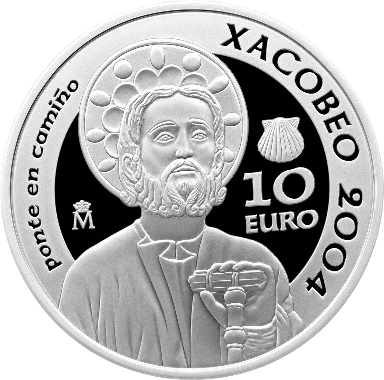 Proof 10 euro España 2004 - Xacobeo Galicia
