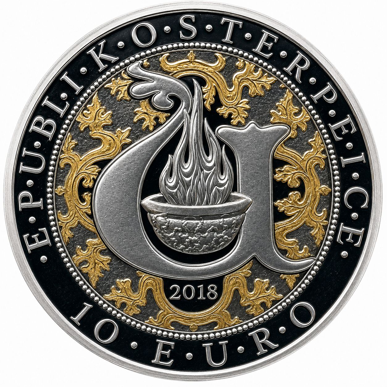 Proof 10 euro Austria 2018 - Uriel Proof 10 euro Austria 2018 - Uriel