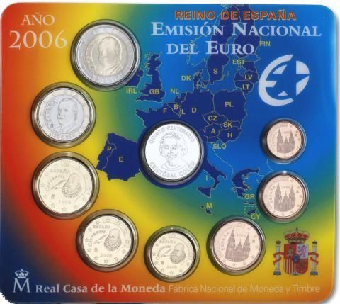 Serie 3,88 euro España 2006 Serie 3,88 euro España 2006