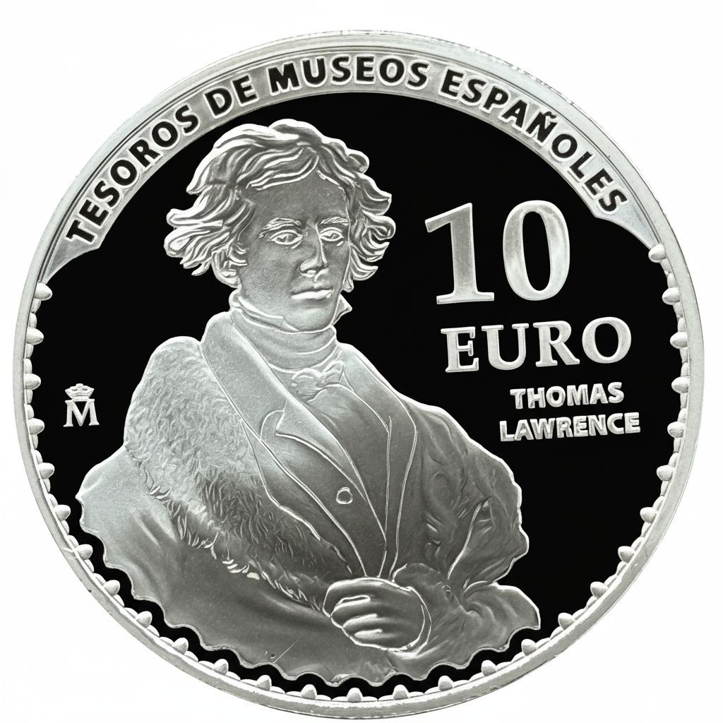 Proof 10 euro España 2017 - Edouard Manet & Thomas Lawrence
