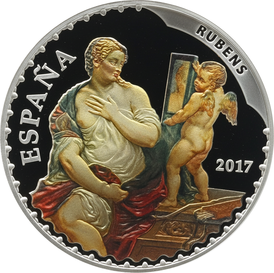 Proof 10 euro España 2017 - P.P. Rubens & Murillo