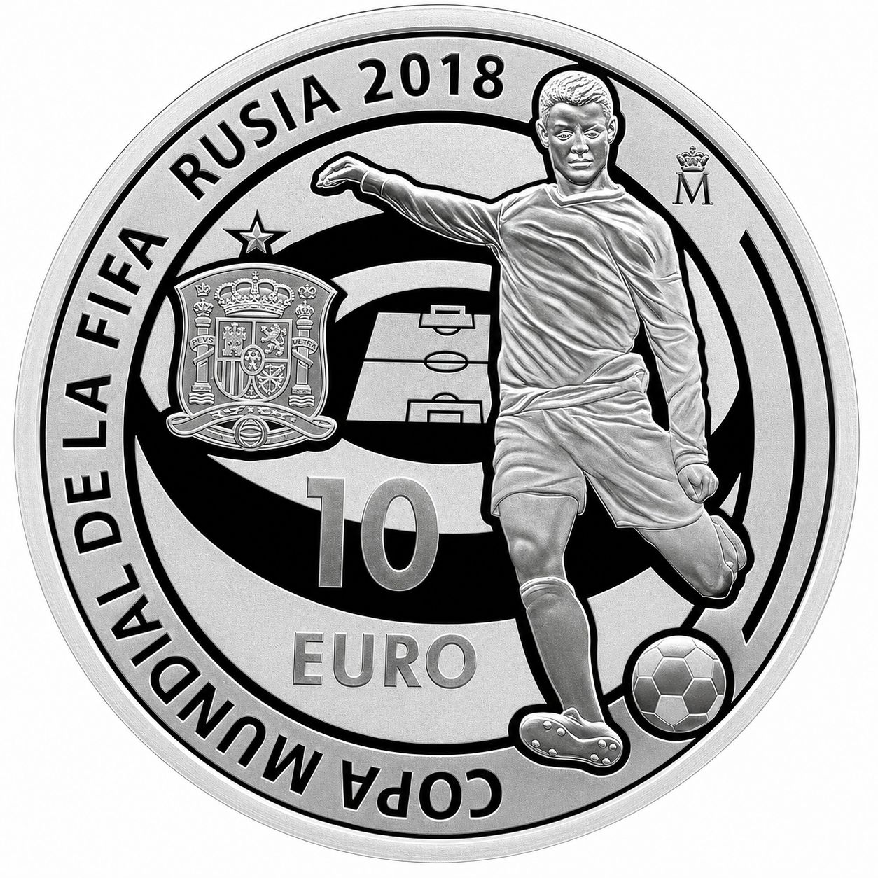 Proof 10 euro España 2018 - FIFA Rusia