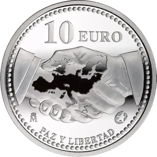 Proof 10 euro España 2005 - Paz y Libertad Proof 10 euro España 2005 - Paz y Libertad
