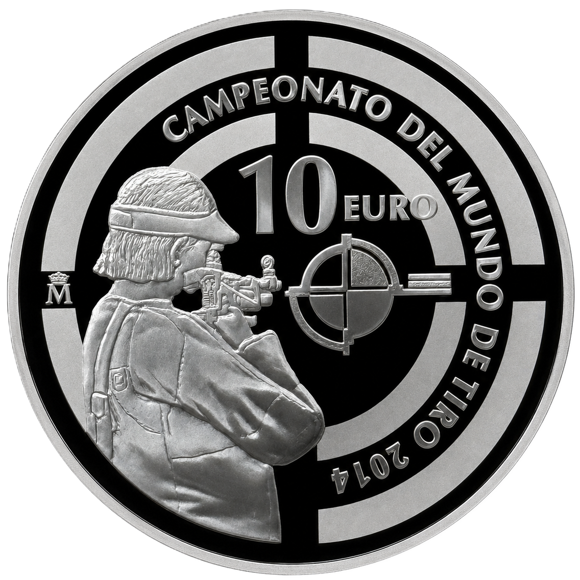 Proof 10 euro España 2014 - Campeonato del Mundo de Tiro