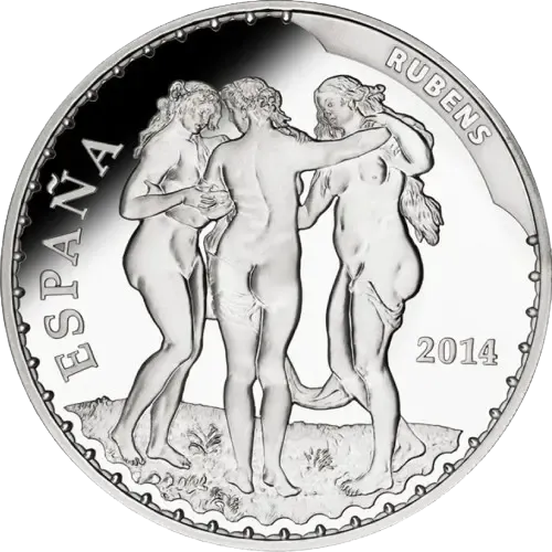Proof 10 euro España 2014 - Rubens