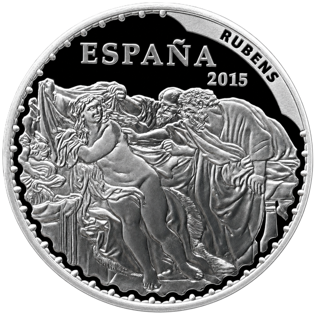 Proof 10 euro España 2015 - Rubens