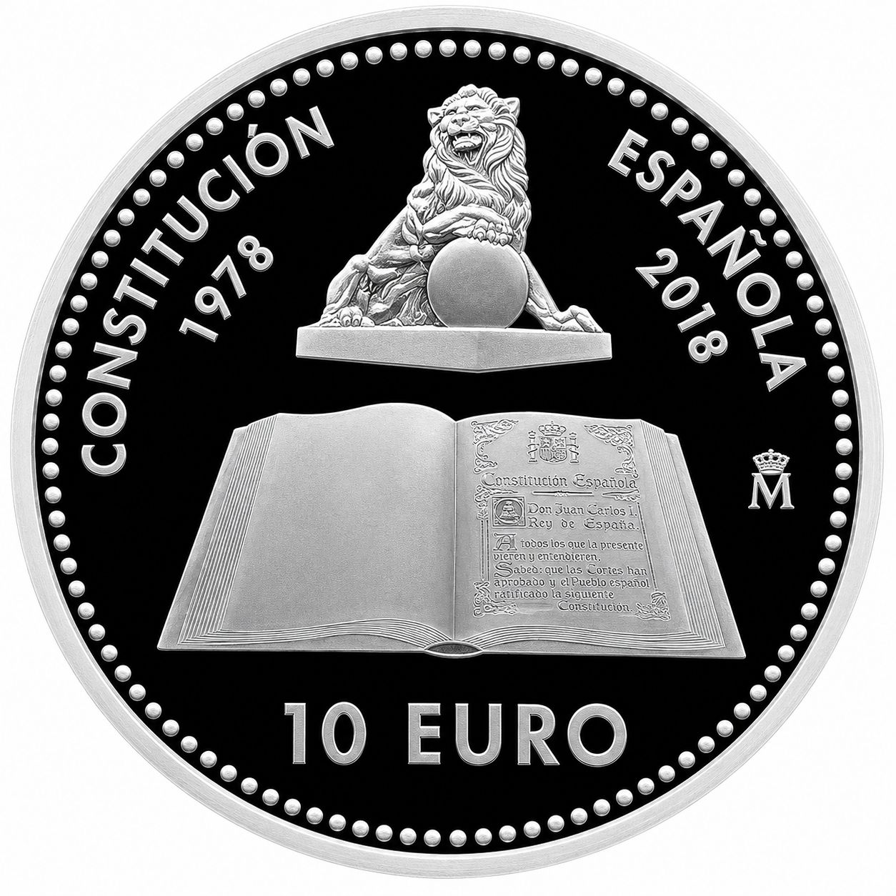 Proof 10 euro España 2018 - 40 Aniversario Constitución Española Proof 10 euro España 2018 - 40 Aniversario Constitución Española