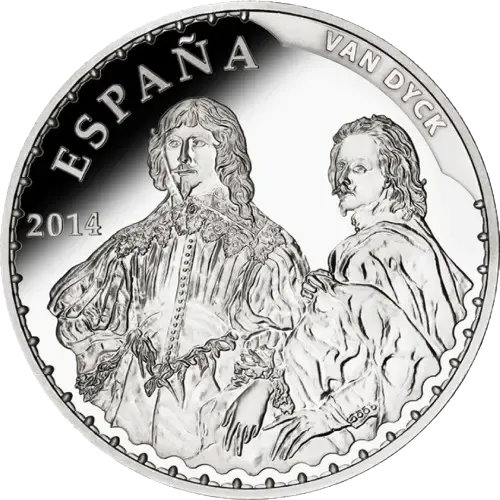 Proof 10 euro España 2014 - Anton van Dyck