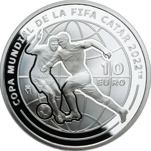 Proof 10 euro España 2021 - FIFA Catar