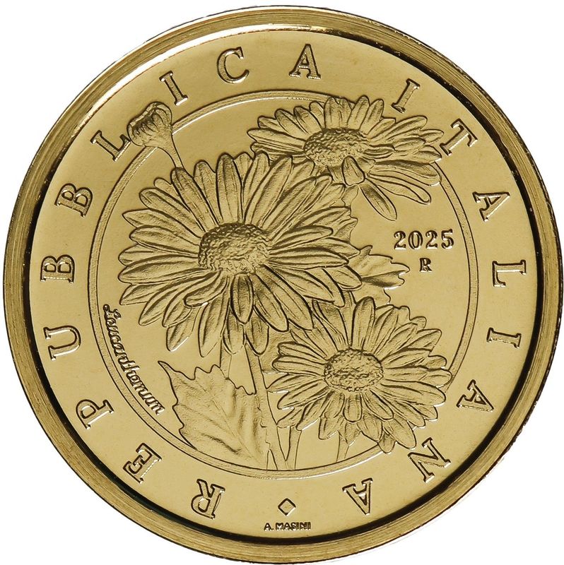 1/10 Onza de oro Italia 2025 - Flora y Fauna – La Margarita