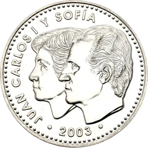 UNC 12 euro España 2003 - XXV Aniversario de la Constitución Española