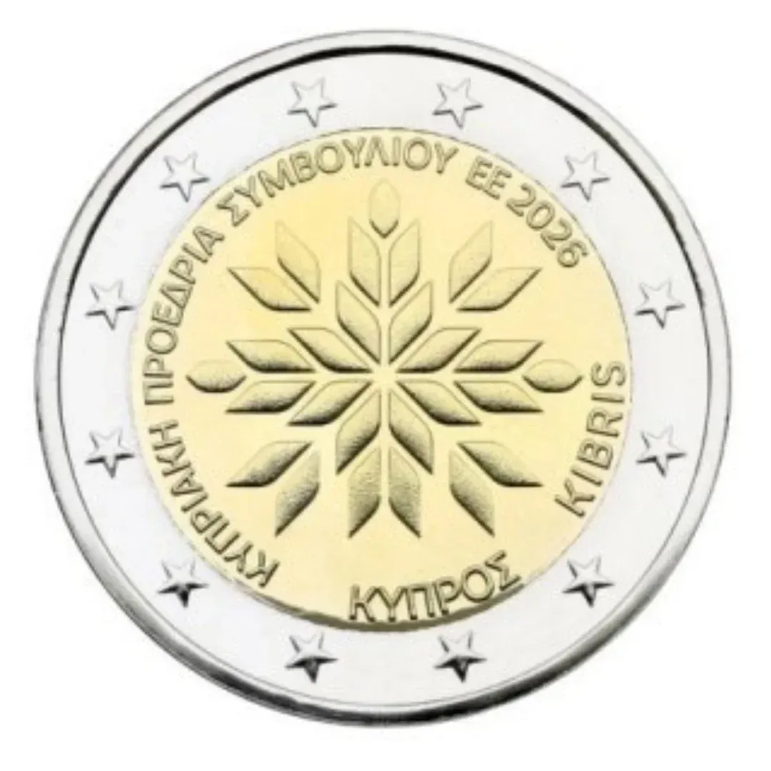 UNC 2 euro Chipre 2026 - Presidencia del Consejo de la Unión Europea (Preventa)