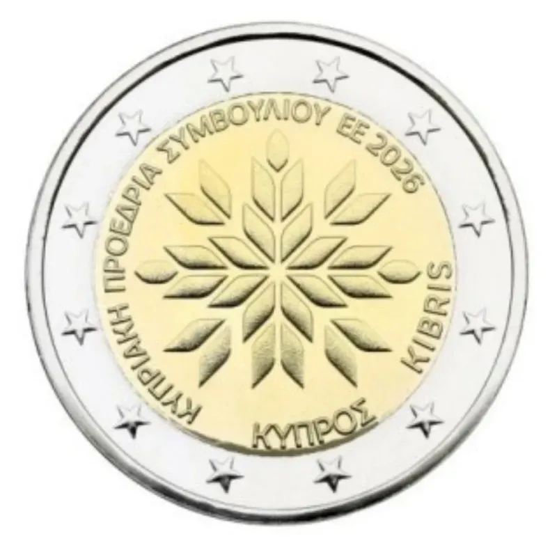 UNC 2 euro Chipre 2026 - Presidencia del Consejo de la Unión Europea (Preventa)