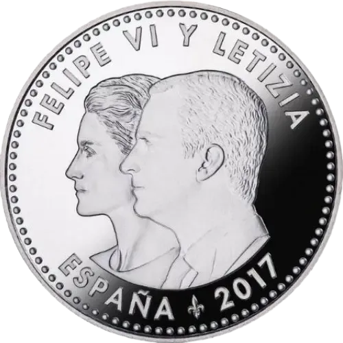 UNC 30 euro España 2017 - XXV Aniversario Tratado de la Unión Europea