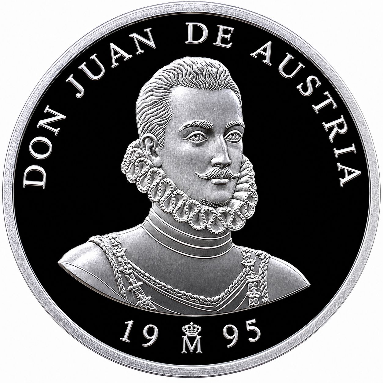 Proof 5 ecu España 1995 - Armada Española - Don Juan de Austria