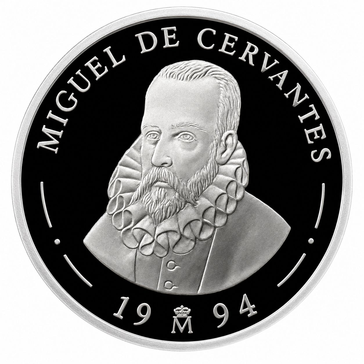 Proof 5 ecu España 1994 - Miguel de Cervantes