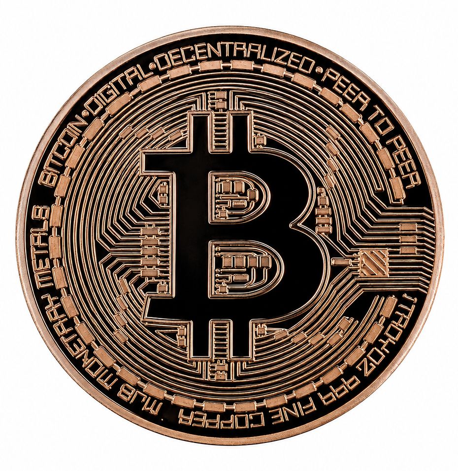Moneda de cobre - Bitcoin