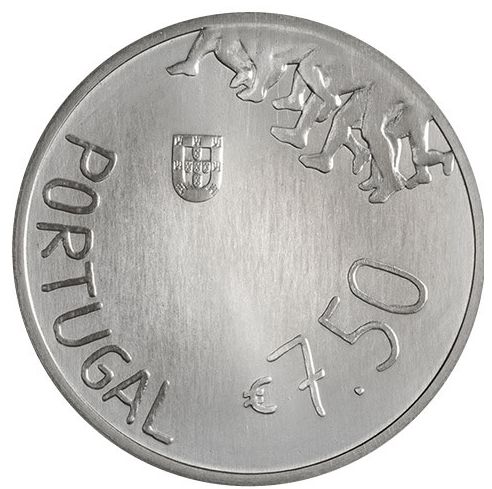 FDC 7,50 euro Portugal 2018 - Héroes Deportivos
