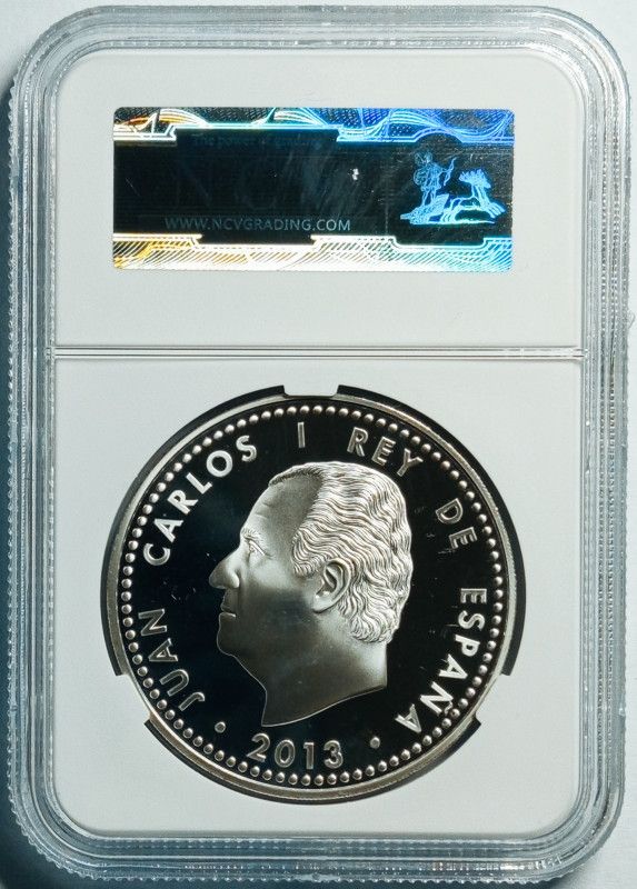 Proof 10 euro España 2013 - Miguel de Cervantes