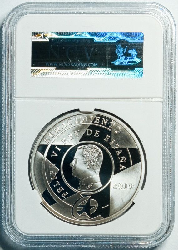 Proof 10 euro España 2019 - Renacimiento