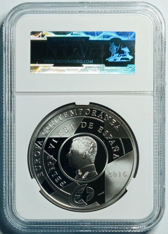 Proof 10 euro España 2017 - Europa Contemporánea: La era del Hierro y el cristal