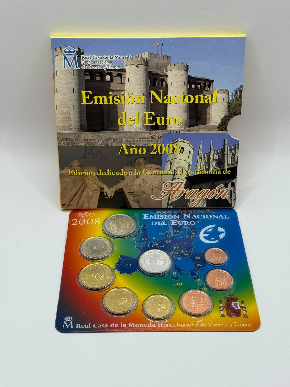 Serie 3,88 euro España 2008 - Aragon