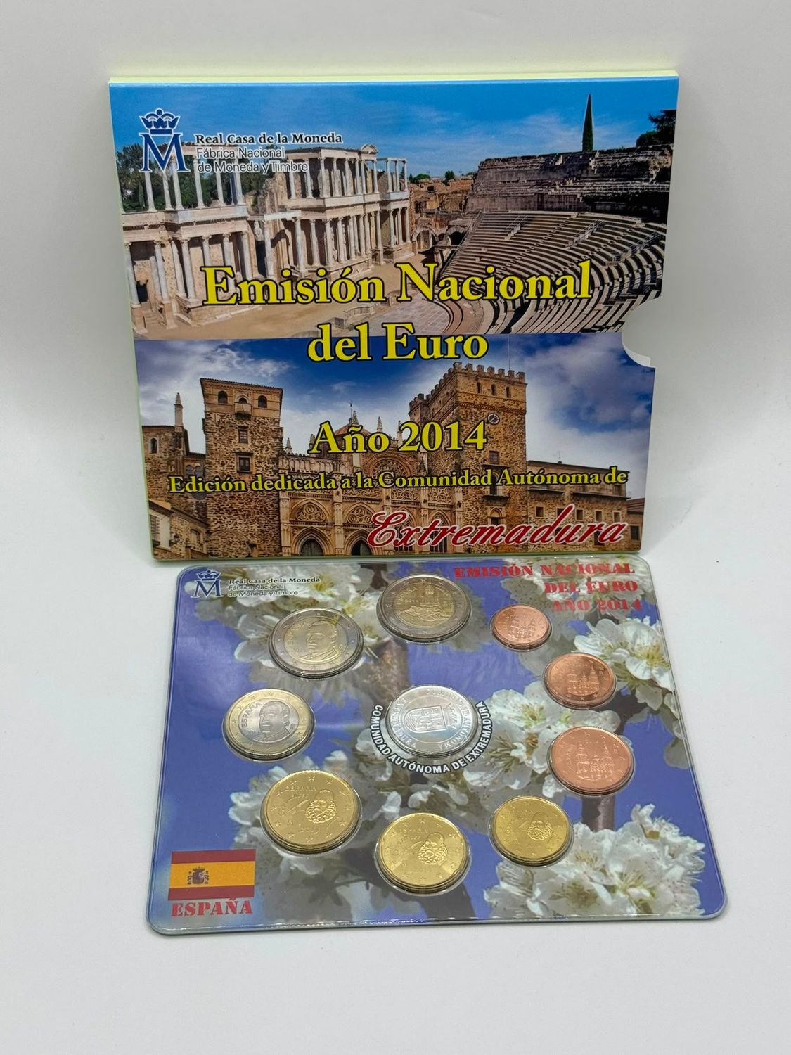 Serie 5,88 euro España 2014 - Extremadura