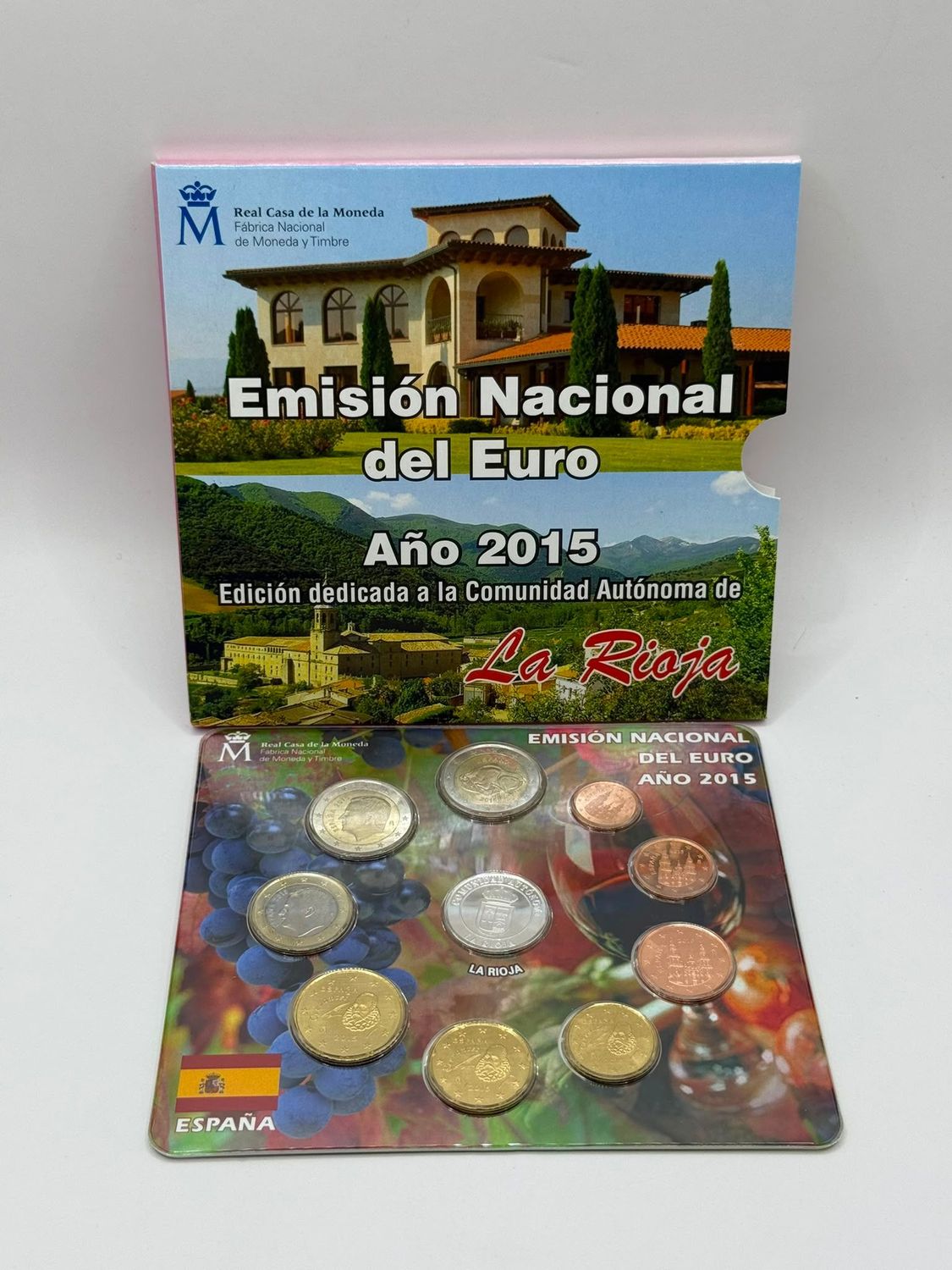Serie 5,88 euro España 2015 - La Rioja
