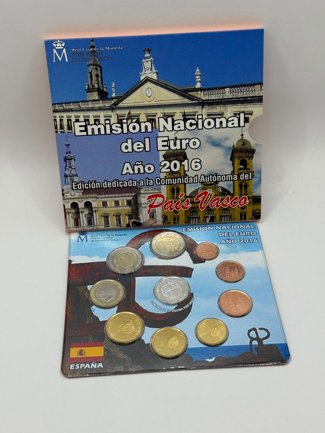 Serie 5,88 euro España 2016 - Pais Vasco