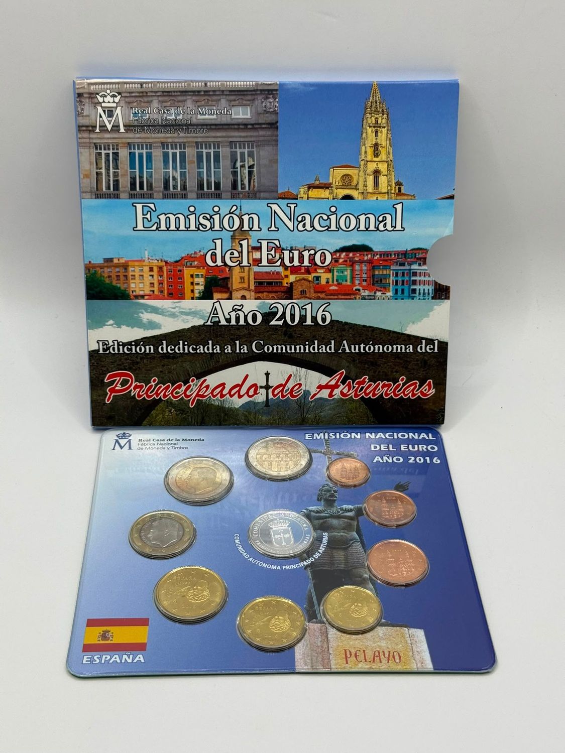 Serie 5,88 euro España 2016 - Asturias