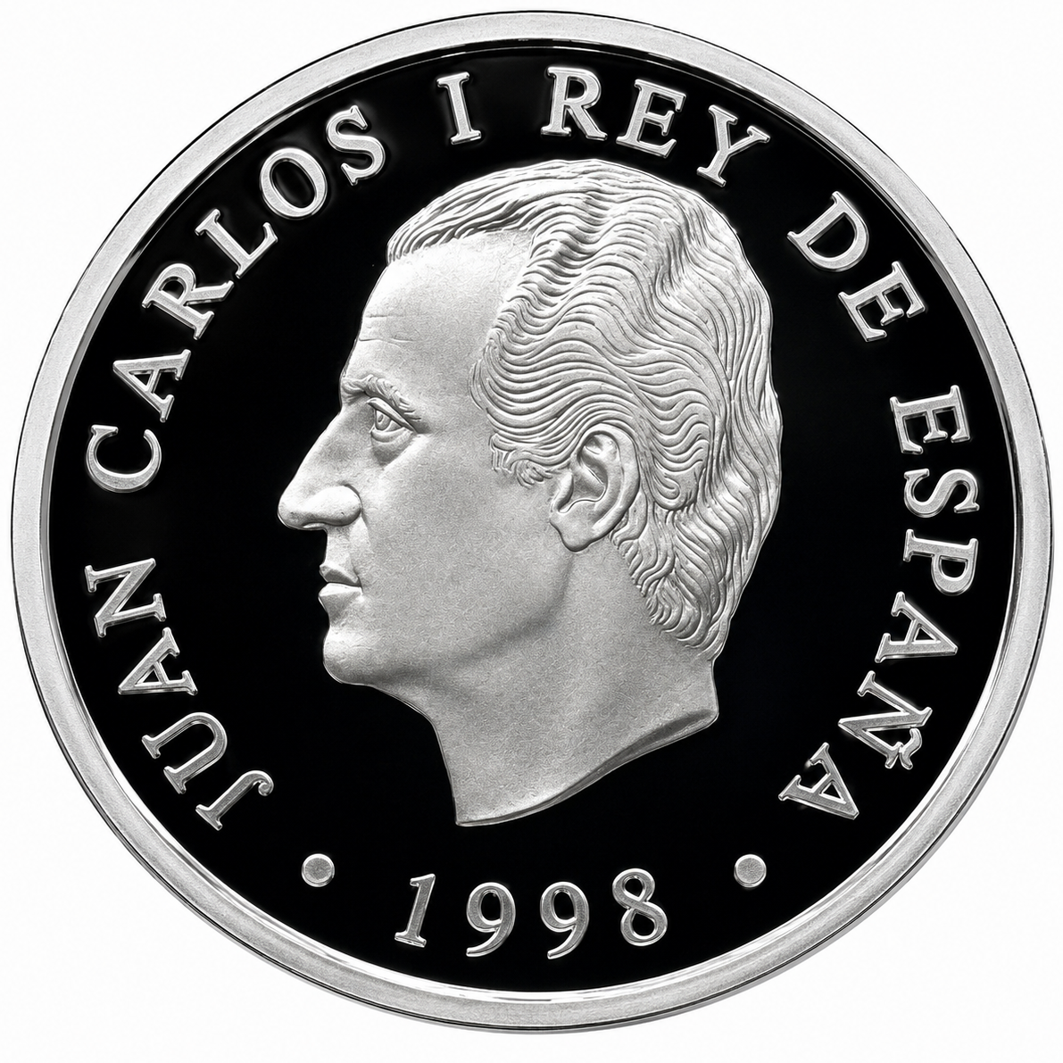 Proof 1000 Pesetas España 1998 - Mundial 98