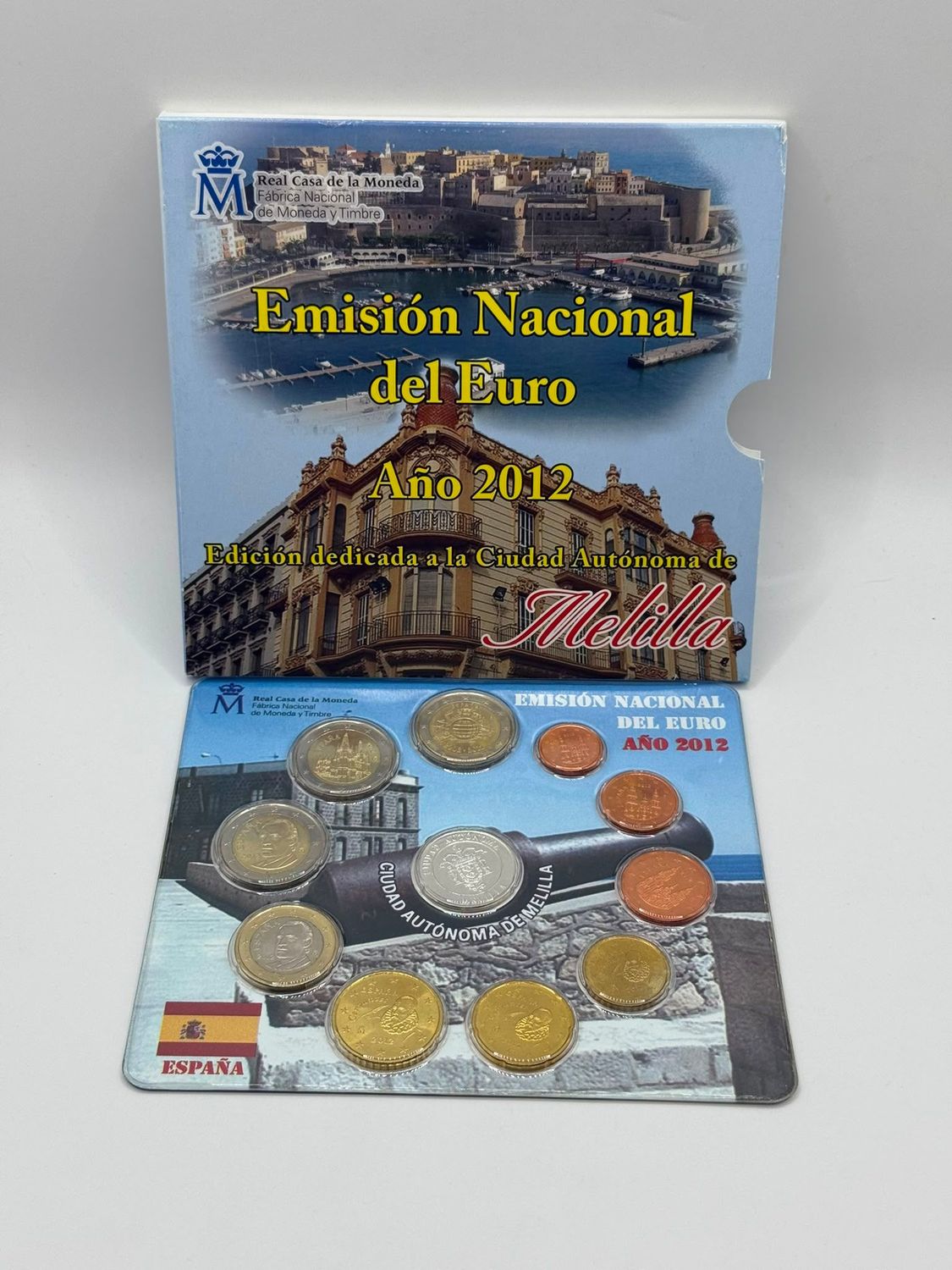 Serie 5,88 euro España 2012 - Melilla