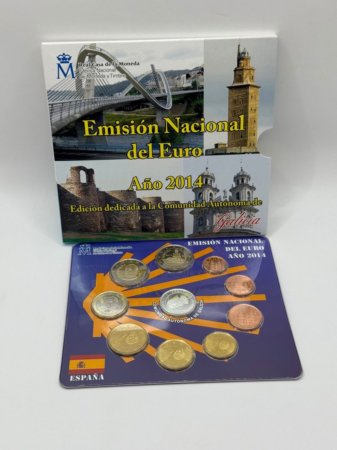 Serie 5,88 euro España 2014 - Galicia