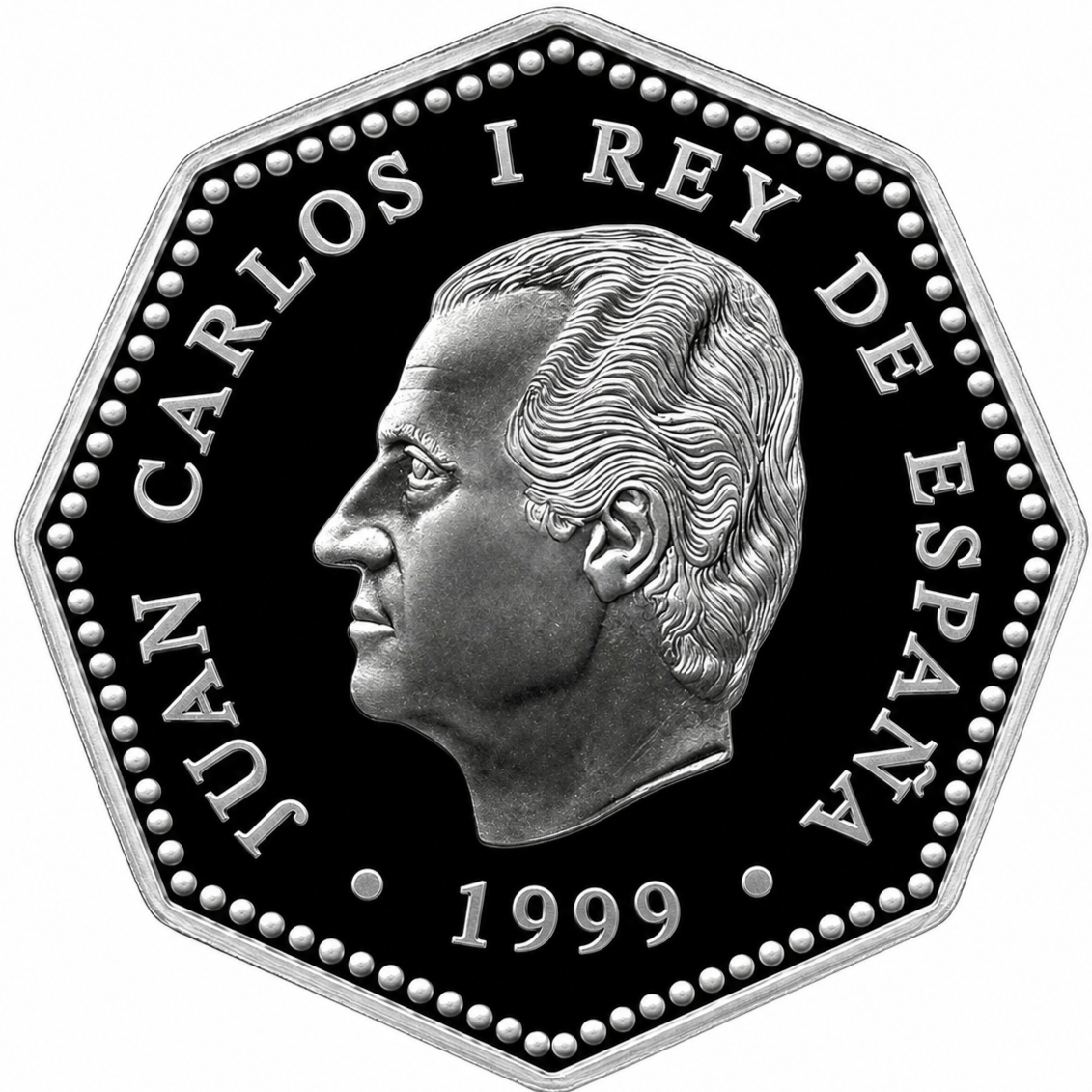 Proof 1500 Pesetas España 1999 - Milenio