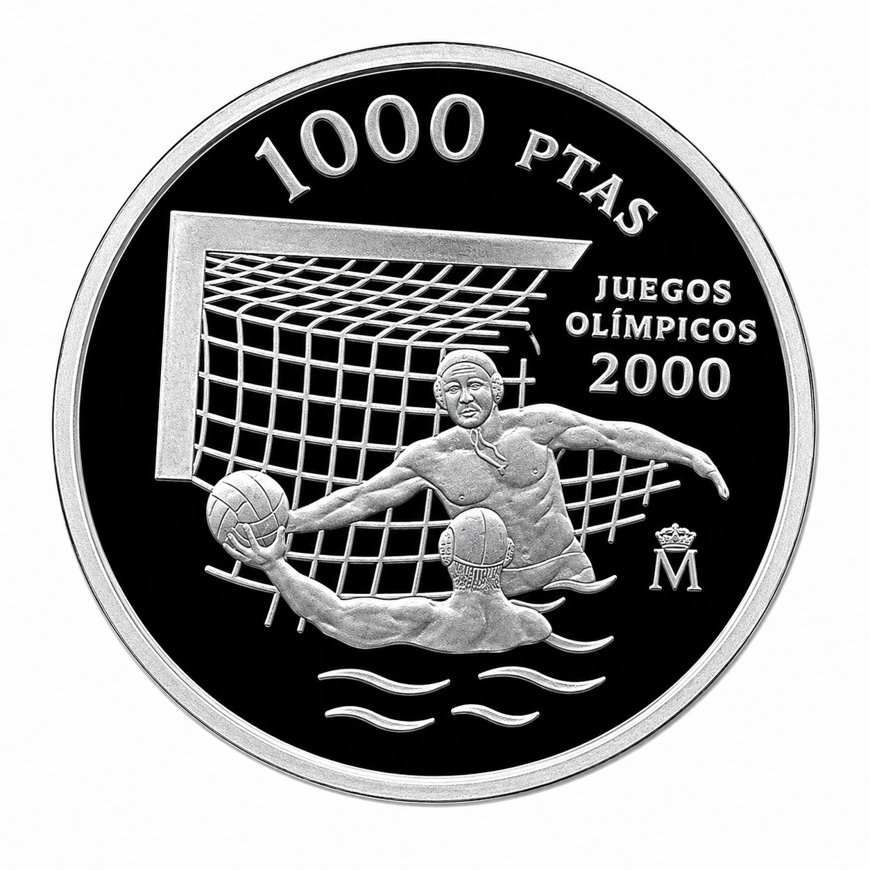Proof 1000 Pesetas España 1999 - Juegos Olimpicos