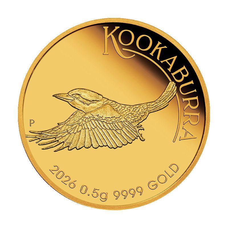 0,5g de oro  Australia 2026 - Kookaburra (Preventa)