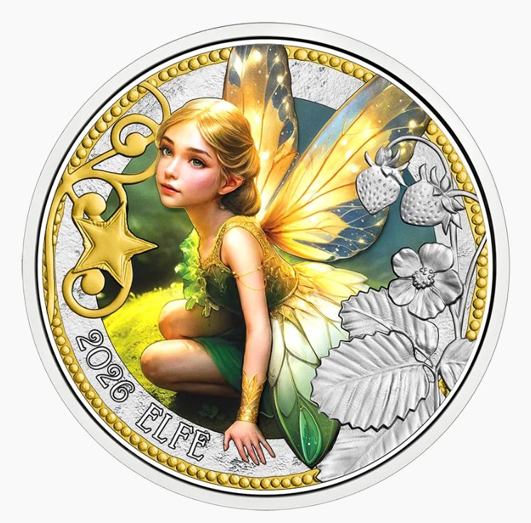UNC 3 euro Austria 2026 - Elfa UNC 3 euro Austria 2026 - Elfa