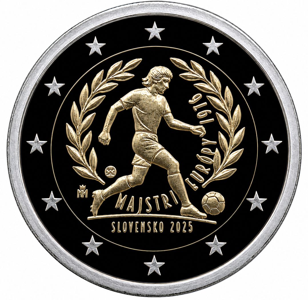 Proof 2 euro Eslovaquia 2026 - Campeonato Europeo de Fútbol UEFA Proof 2 euro Eslovaquia 2026 - Campeonato Europeo de Fútbol UEFA