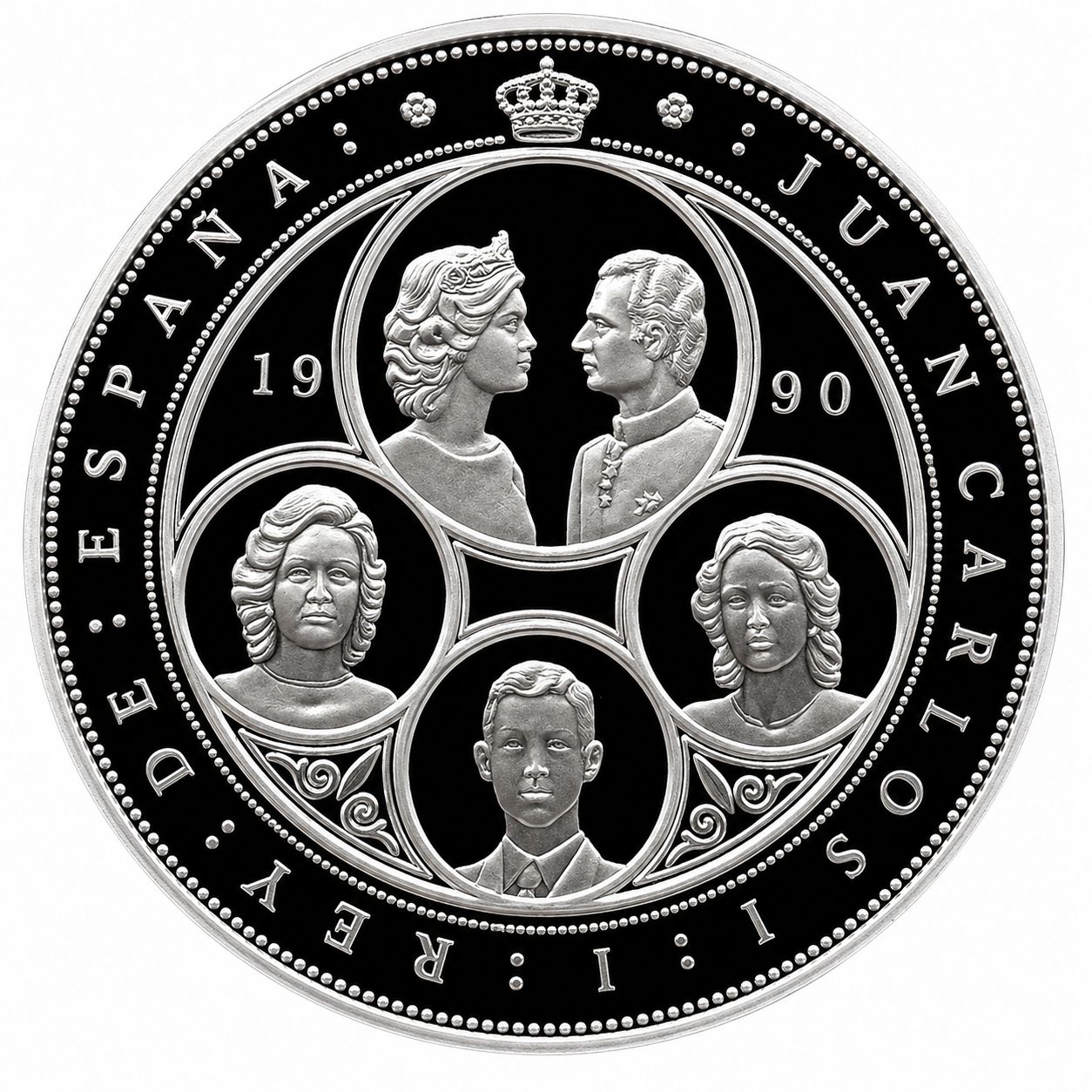 Proof 10000 Pesetas España 1990 - Juan Carlos I Proof 10000 Pesetas España 1990 - Juan Carlos I