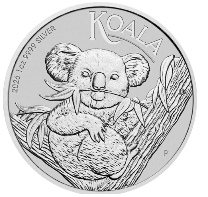 1 onza Australia 2026 - Koala