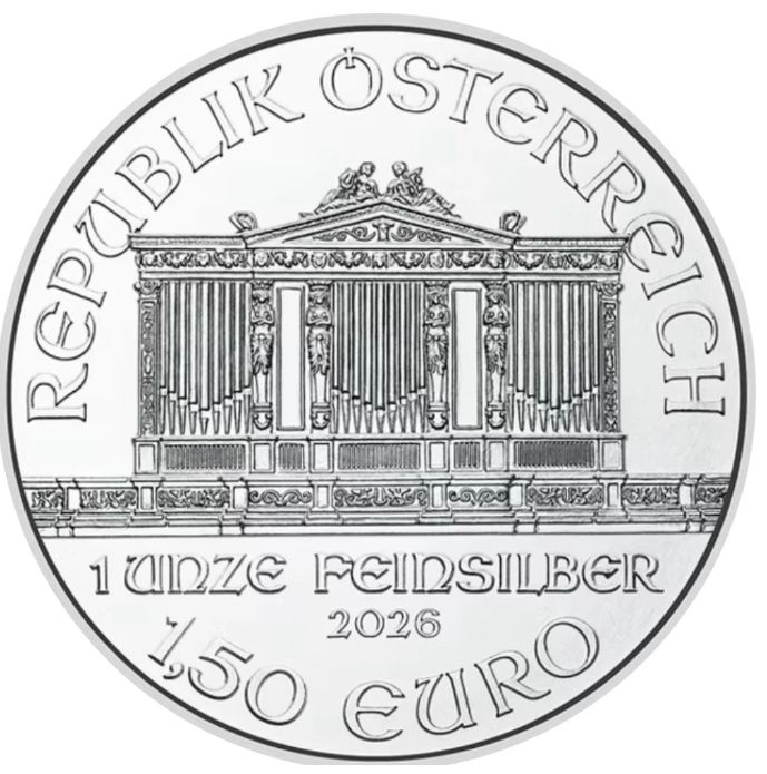 1 onza Austria 2026 - Filarmonica 1 onza Austria 2026 - Filarmonica