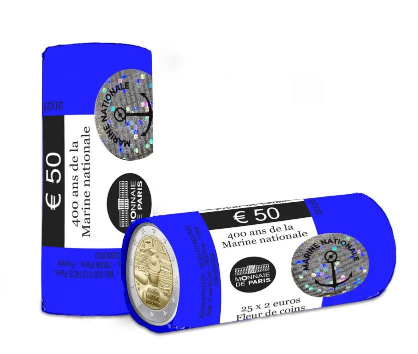 Rollo 50 euro Francia 2026 - Armada francesa Rollo 50 euro Francia 2026 - Armada francesa