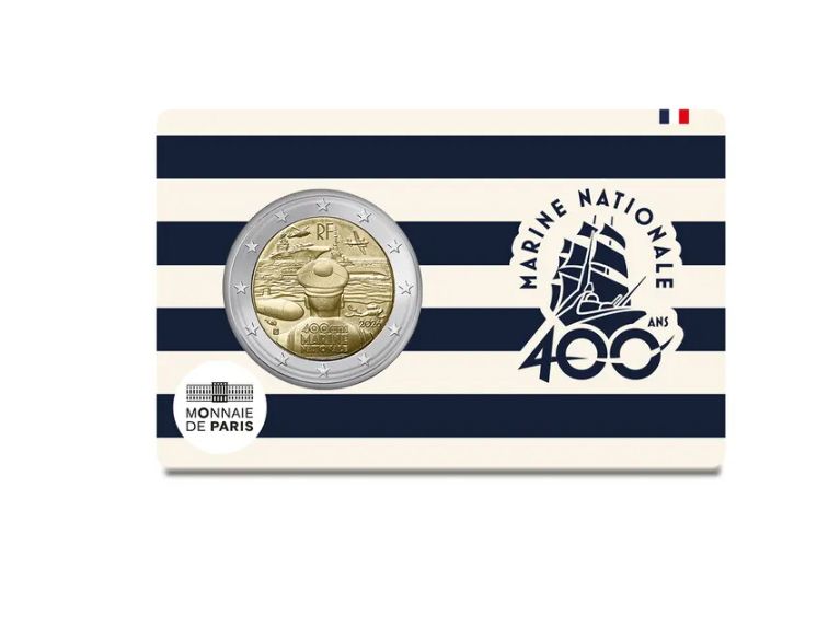 Coincard 2 euro Francia 2026 - Armada francesa Coincard 2 euro Francia 2026 - Armada francesa