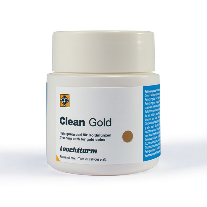 Baño limpiador de monedas de Oro, 200 ml Baño limpiador de monedas de Oro, 200 ml