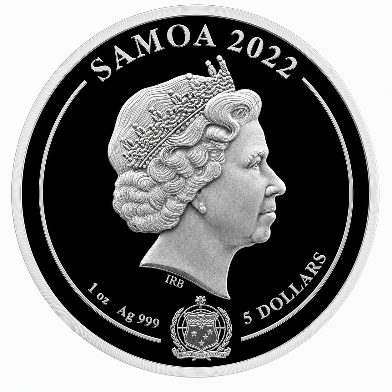 1 onza Samoa 2022 - Looney Tunes 2ª Edición Pato Lucas